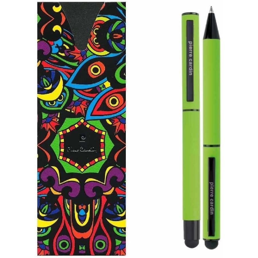 Zestaw piśmienniczy długopis i pióro kulkowe CELEBRATION Pierre Cardin GM-B040100-29 zielony