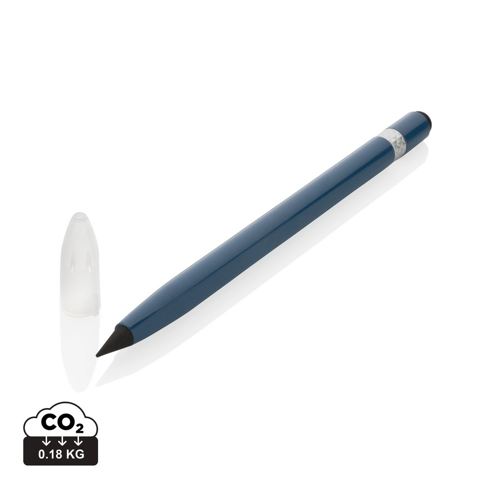 Aluminiowy wieczny ołówek z gumką P611-125