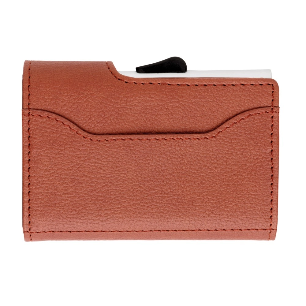 Etui na karty kredytowe i portfel C-Secure, ochrona RFID P850-519 brązowy