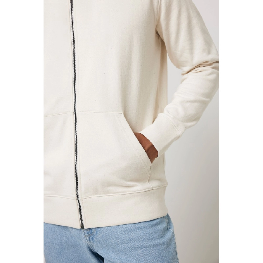 Bluza z kapturem z bawełny z recyklingu Iqoniq Abisko T9600-018-XL