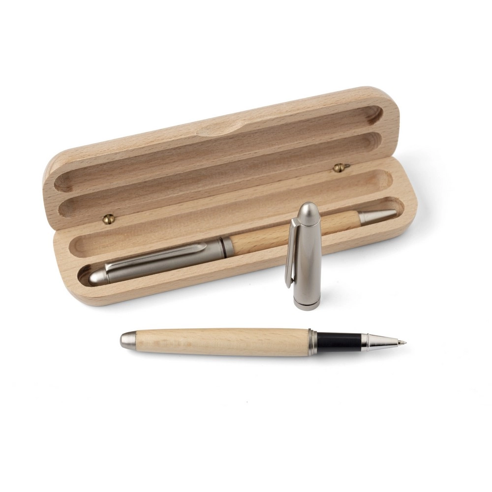 Zestaw piśmienny, długopis i pióro kulkowe V0069-16