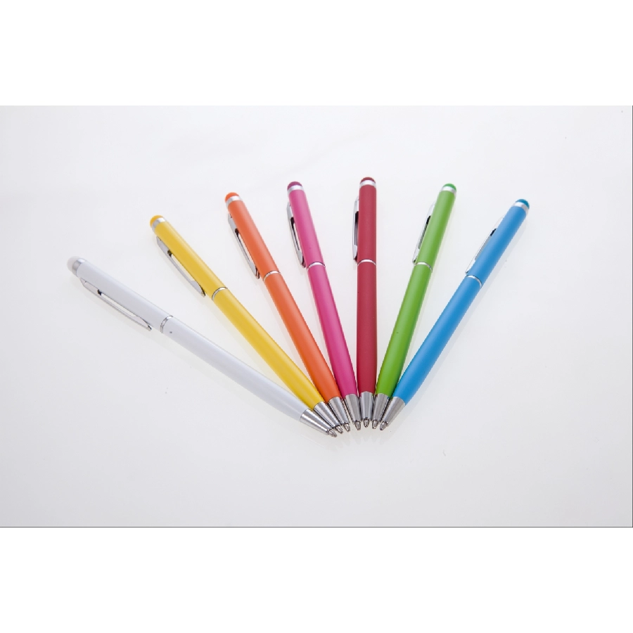 Długopis, touch pen | Dennis V1637-08 żółty