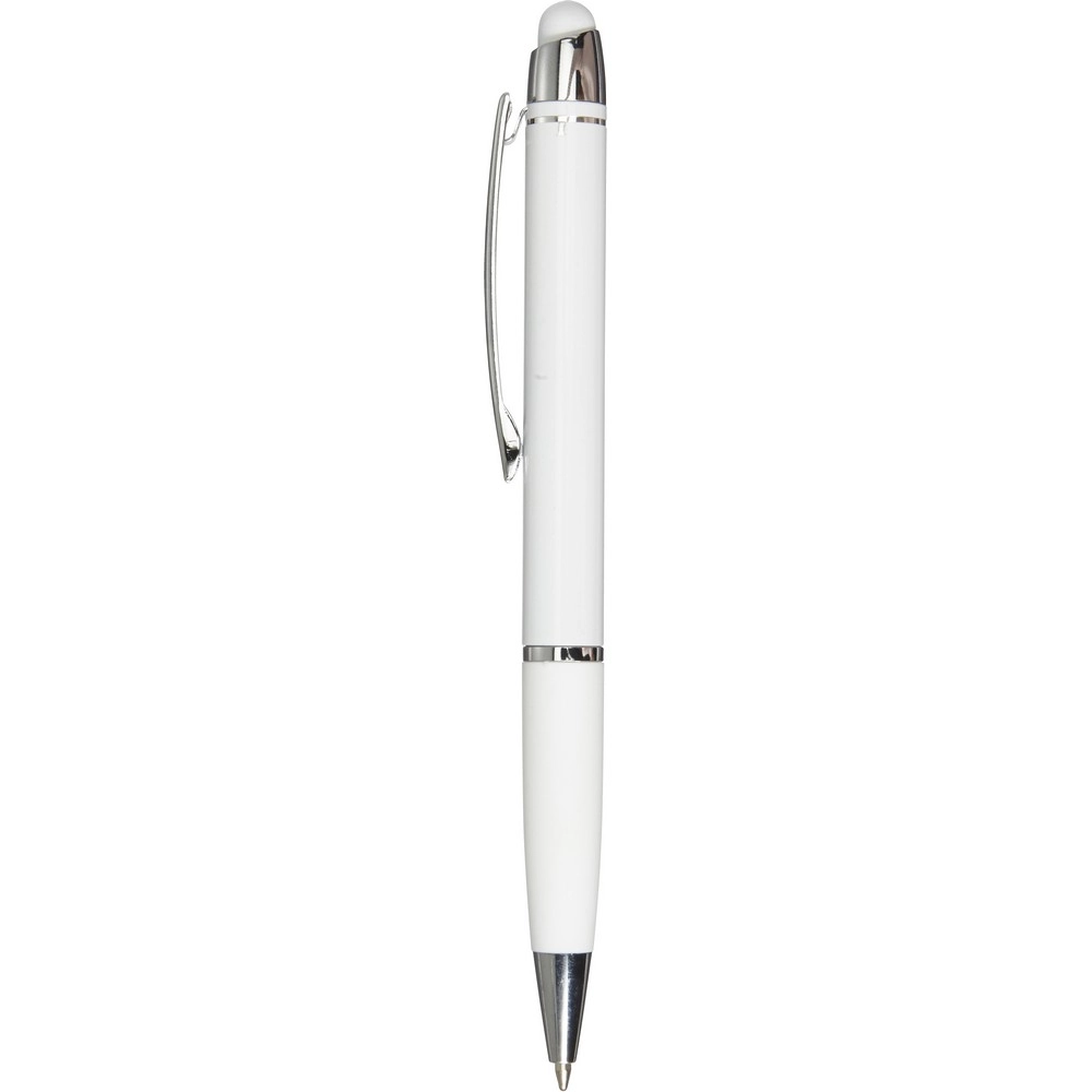 Długopis, touch pen V1767-02 biały