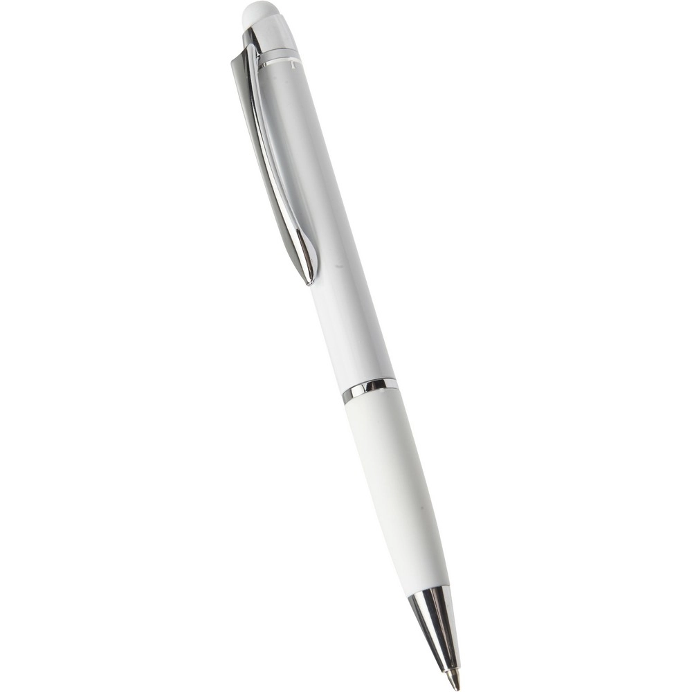 Długopis, touch pen V1767-02 biały