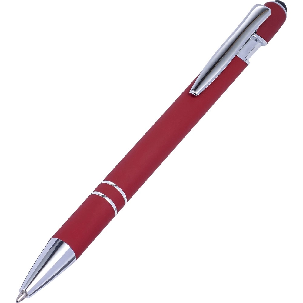 Długopis, touch pen V1917-05 czerwony