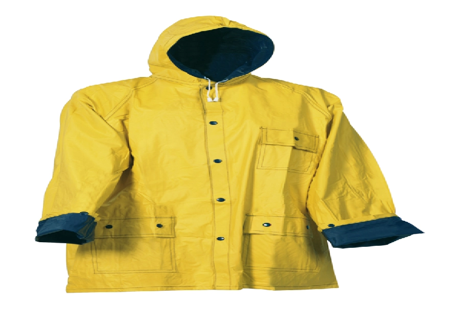 Płaszcz przeciwdeszczowy. XL; żółto/ granatowy 56-0609003 żółty