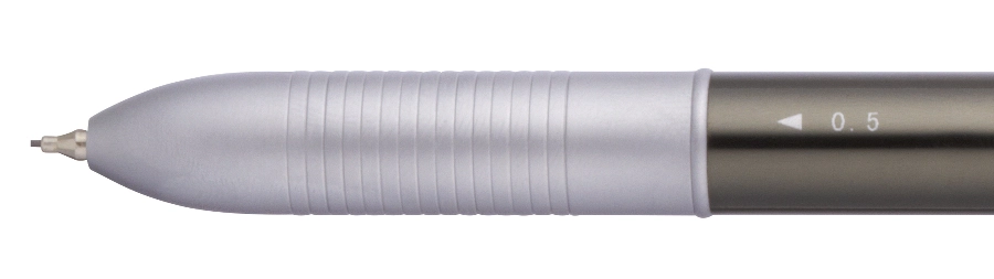 Wielofunkcyjny długopis ALL IN ONE, srebrny, szary 58-1102370 srebrny
