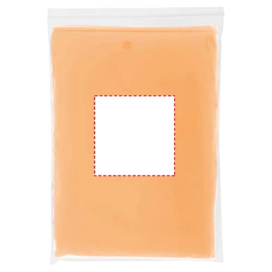 Poncho przeciwdeszczowe Ziva PFC-10042905 pomarańczowy