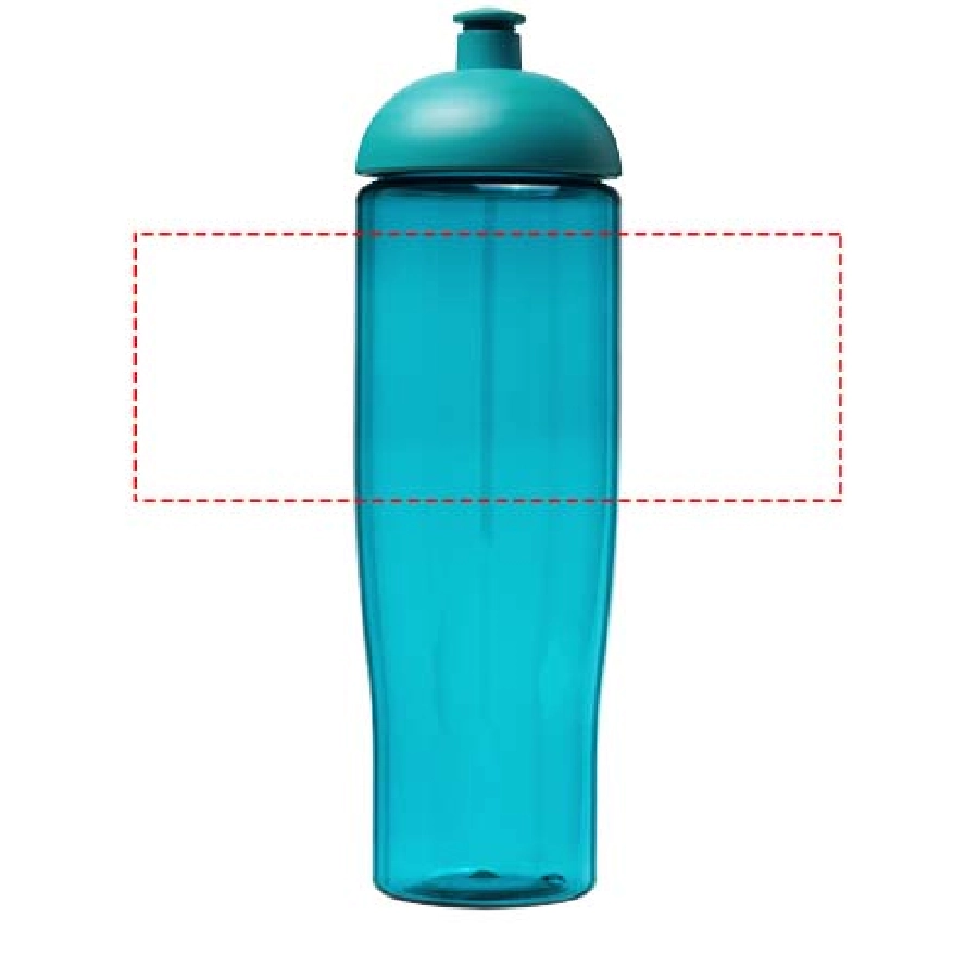 Bidon H2O Tempo® o pojemności 700 ml z wypukłym wieczkiem PFC-21004221 niebieski