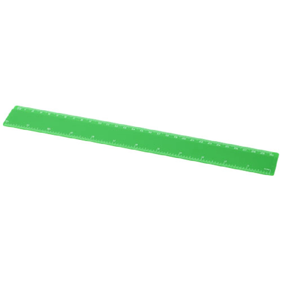 Linijka Renzo o długości 30 cm wykonana z tworzywa sztucznego PFC-21053503 zielony