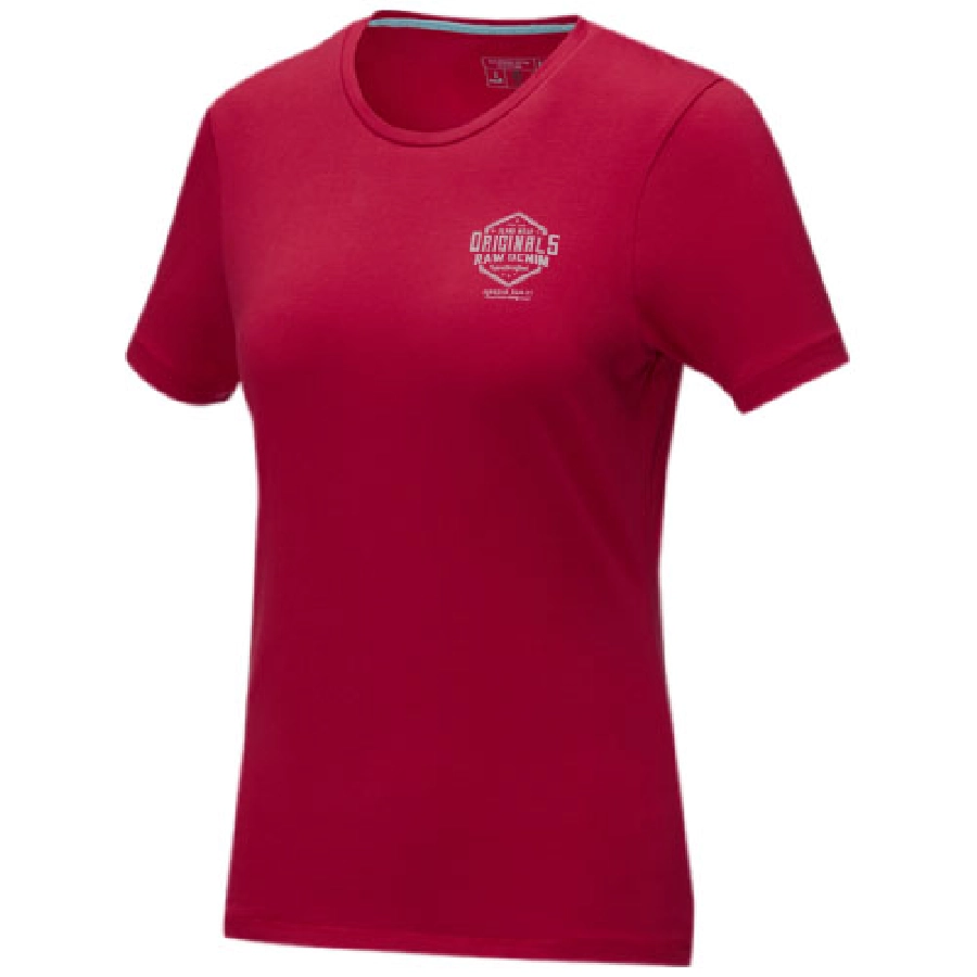 Damski organiczny t-shirt Balfour PFC-38025251 czerwony