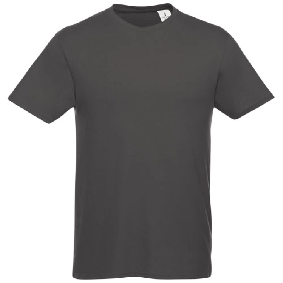 Męski T-shirt z krótkim rękawem Heros PFC-38028896 szary