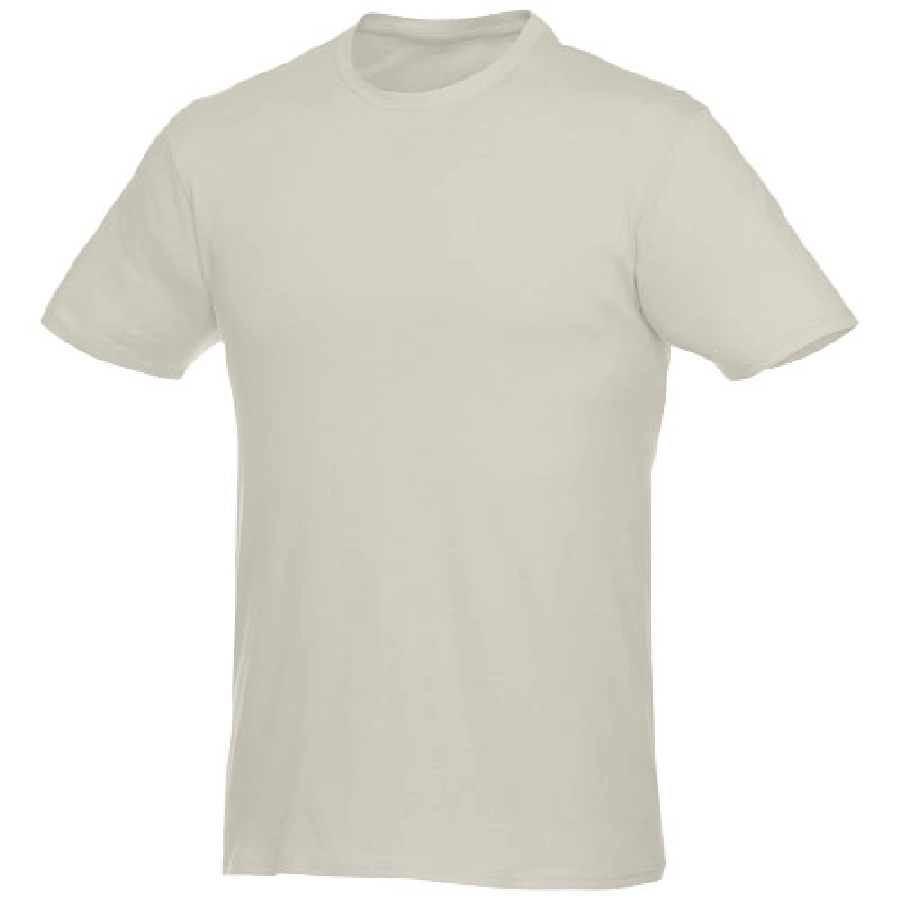 Męski T-shirt z krótkim rękawem Heros PFC-38028901 szary