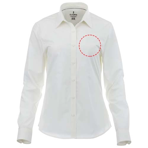 Damska koszula stretch Hamell PFC-38169013 biały