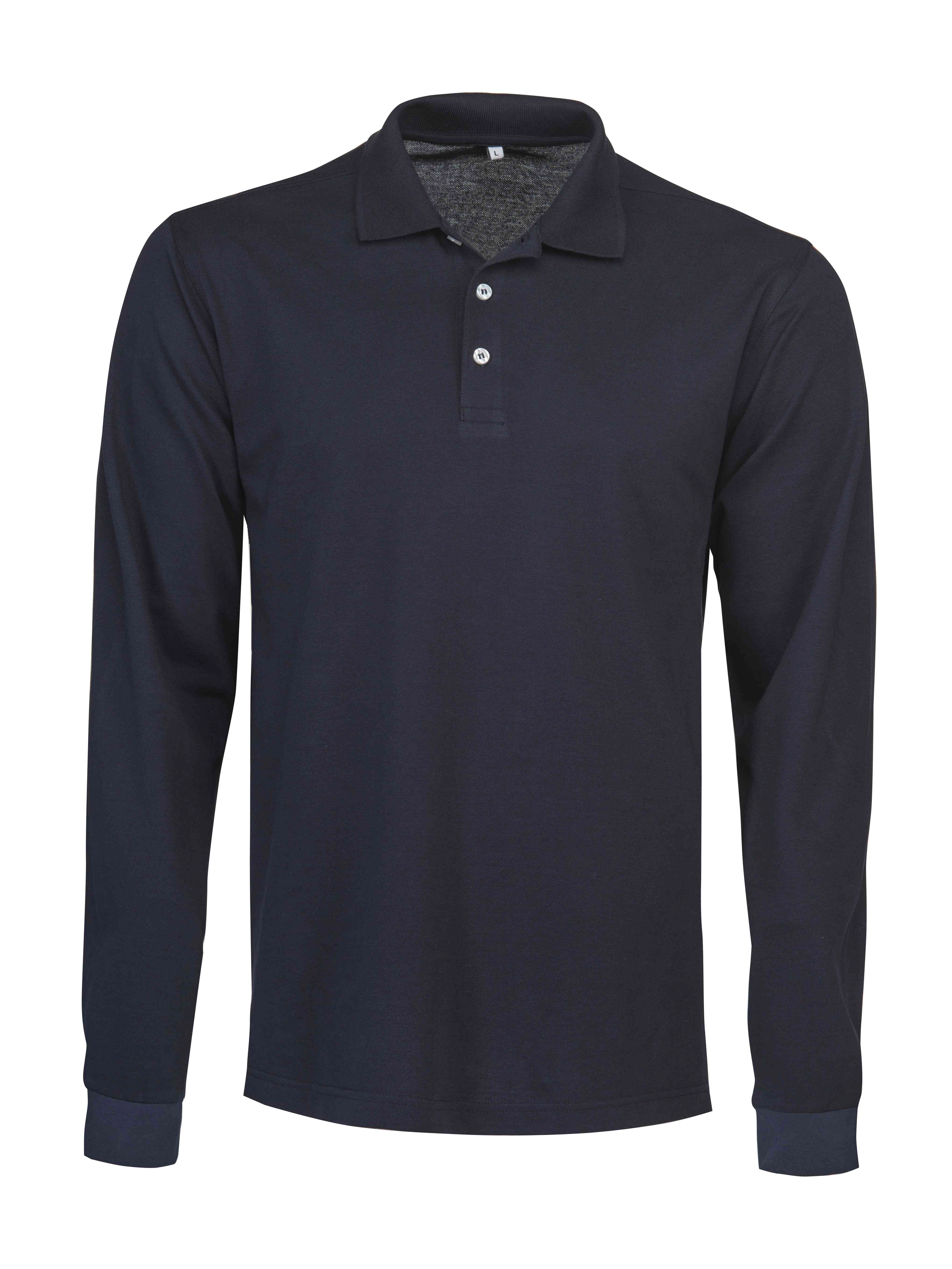 SURF POLO RSX L/S NAVY PE-2265011-600-4