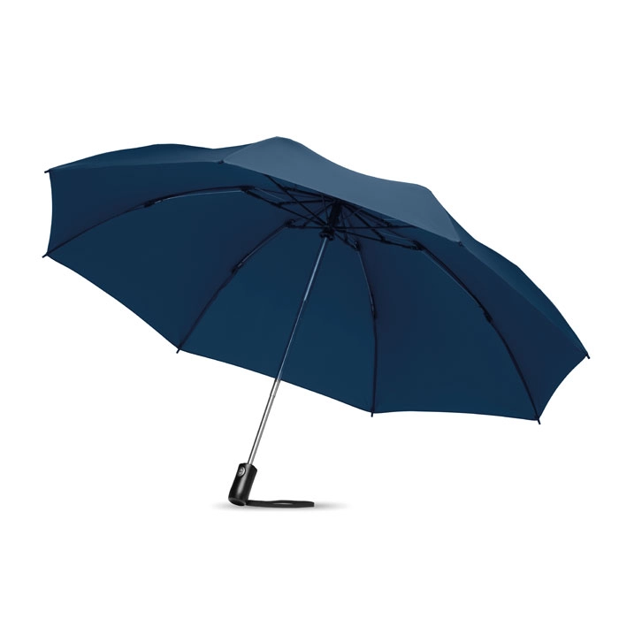 Składany odwrócony parasol DUNDEE FOLDABLE MO9092-04 niebieski