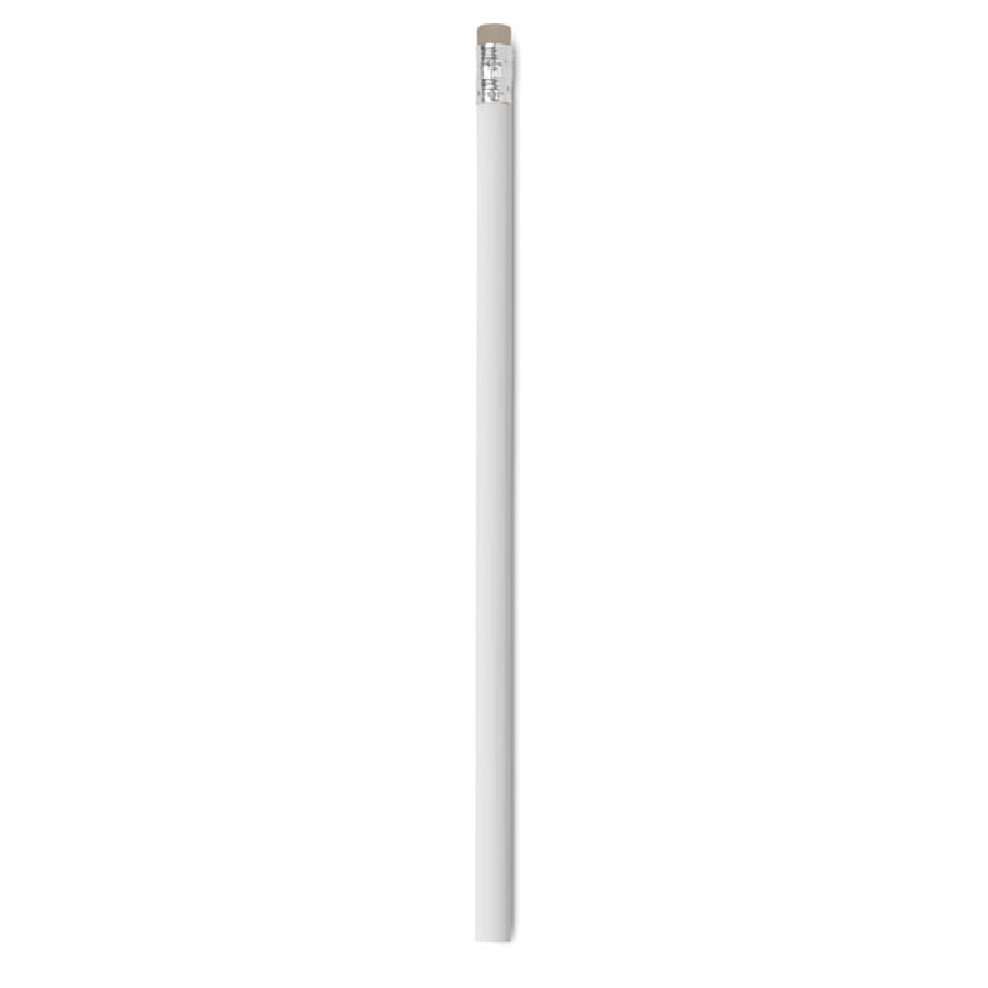 Ołówek z gumką STOMP KC2494-06 biały