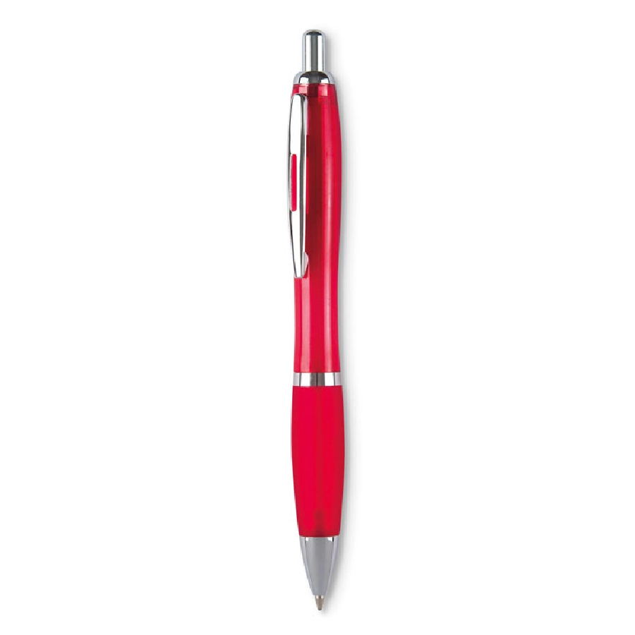 Długopis z miękkim uchwytem RIOCOLOUR KC3314-25 czerwony