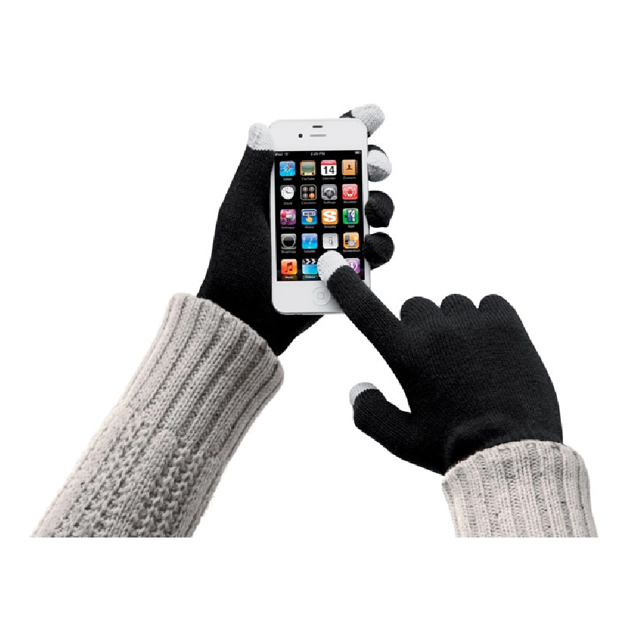 Rękawiczki do smartfona TACTO MO7947-03 czarny