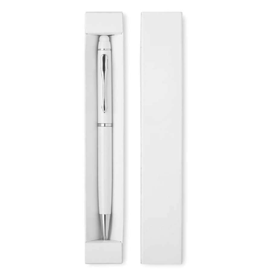 Długopis z miękką końcówką EDUAR MO8476-06 biały