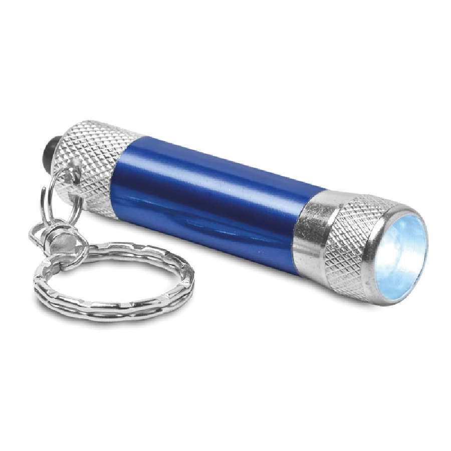 Aluminiowy brelok latarka ARIZO MO8622-04 niebieski