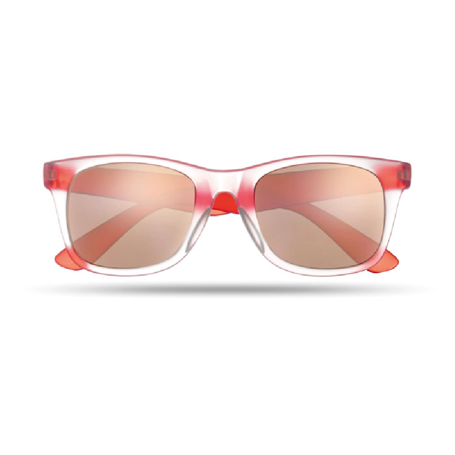  Lustrzane okulary przeciwsłon AMERICA TOUCH MO8652-05 czerwony