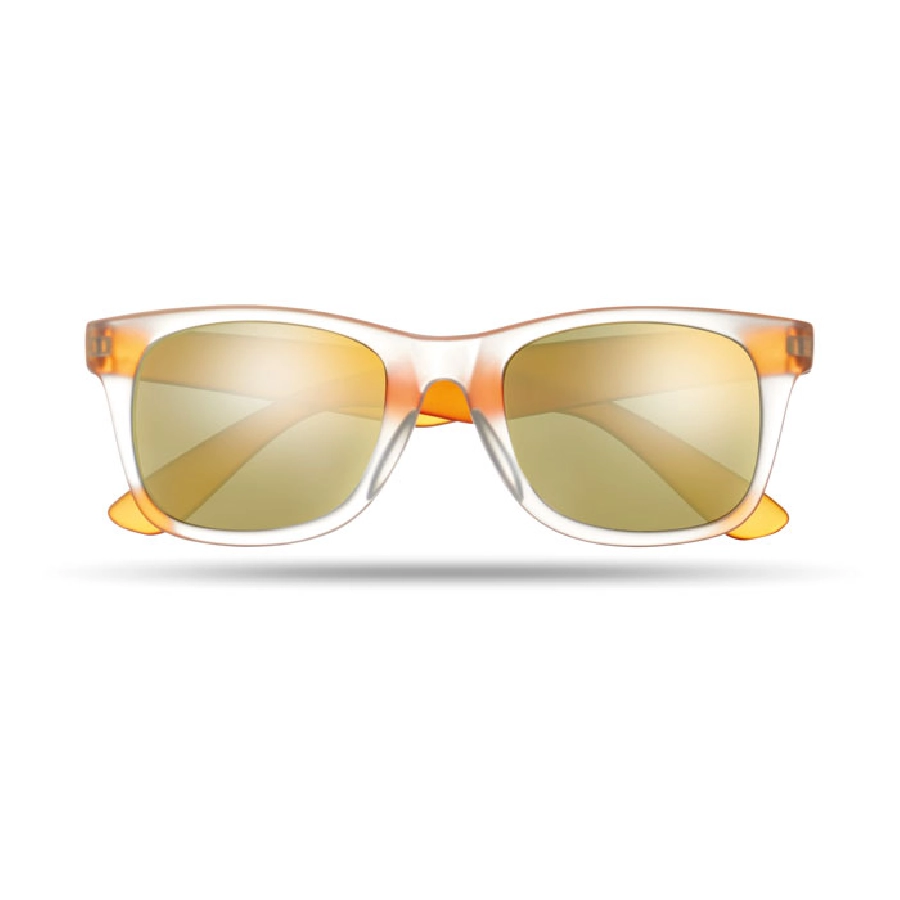  Lustrzane okulary przeciwsłon AMERICA TOUCH MO8652-10 pomarańczowy