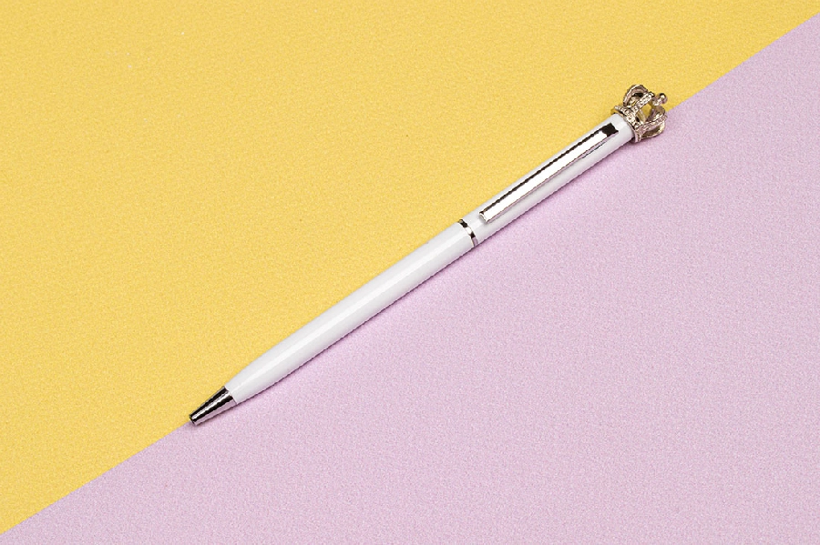Długopis metalowy z koroną GM-10488-04 niebieski