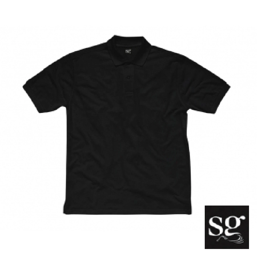 Koszulka polo damska 180g/m2 GM-51352-101 czarny