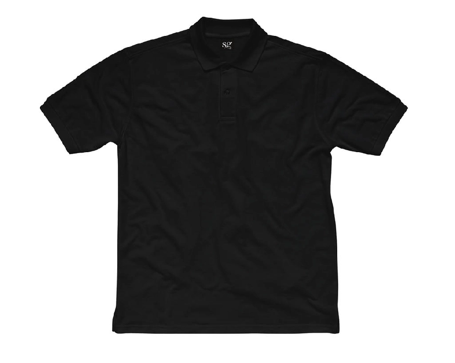 Koszulka polo męska 180g/m2 GM-54952-101 czarny