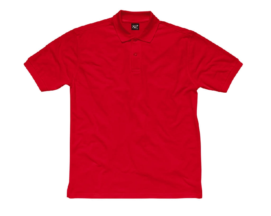 Koszulka polo męska 180g/m2 GM-54952-400 czerwony