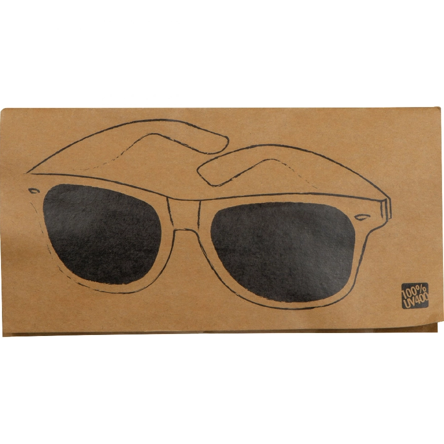 Plastikowe okulary przeciwsłoneczne 400 UV GM-58758-10 pomarańczowy