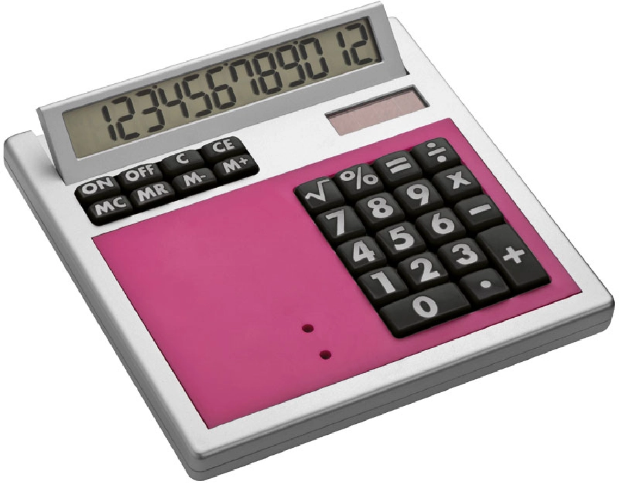Kalkulator CrisMa GM-33417-11 różowy