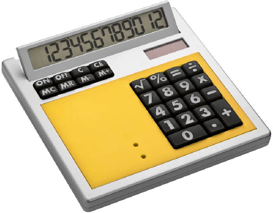 Kalkulator CrisMa GM-33417-08 żółty