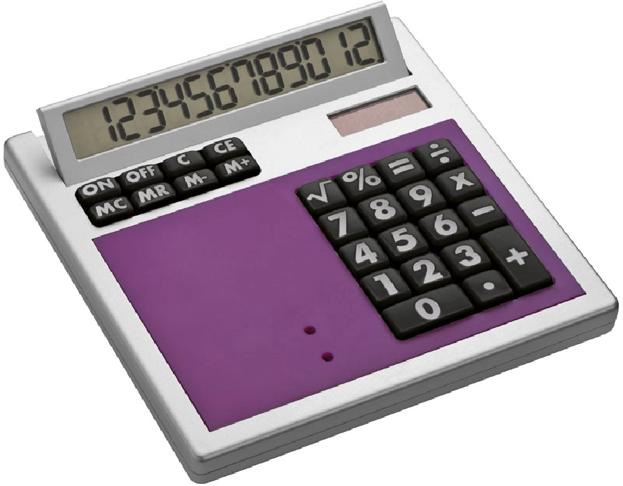 Kalkulator CrisMa GM-33417-12 fioletowy