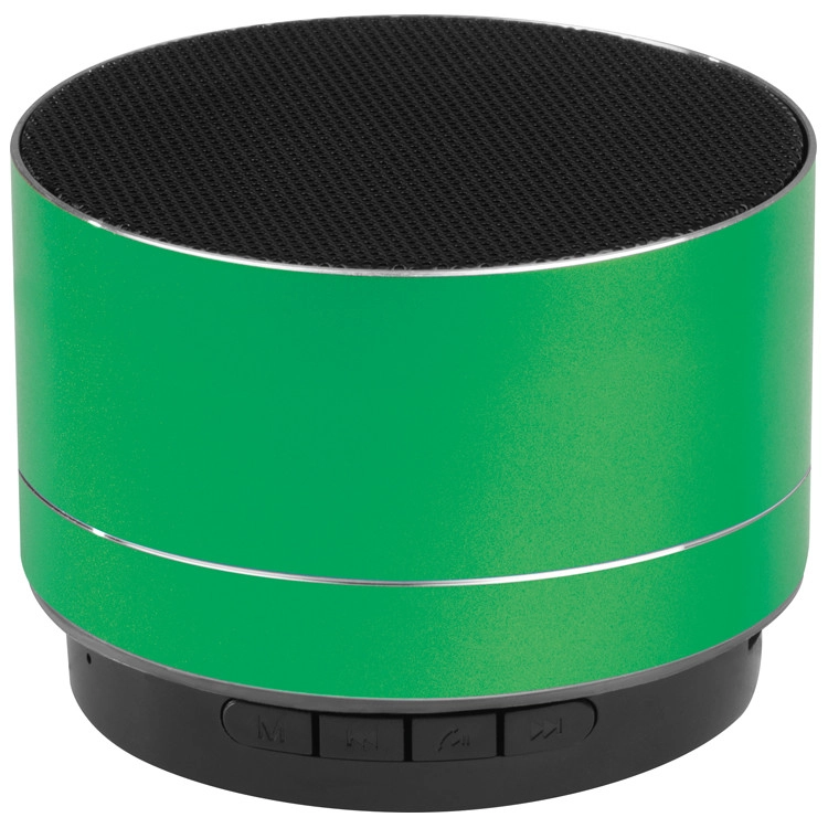 Aluminiowy głośnik Bluetooth GM-30899-09 zielony