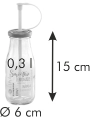 Butelka do smoothie myDRINK 300 ml GM-TS308812-66 transparentny