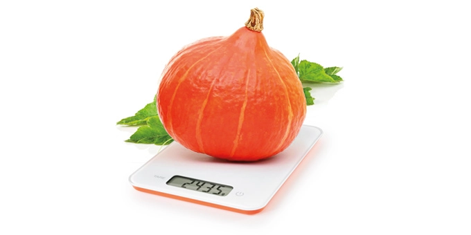 Cyfrowa waga kuchenna ACCURA 5 kg GM-TS634512-10 pomarańczowy