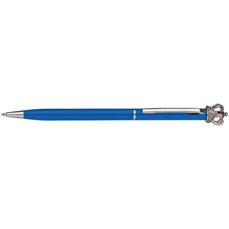 Długopis metalowy z koroną GM-10488-04 niebieski