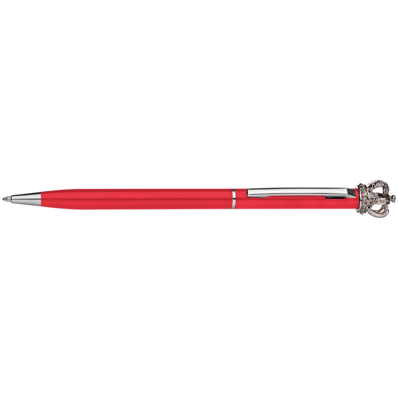 Długopis metalowy z koroną GM-10488-05 czerwony