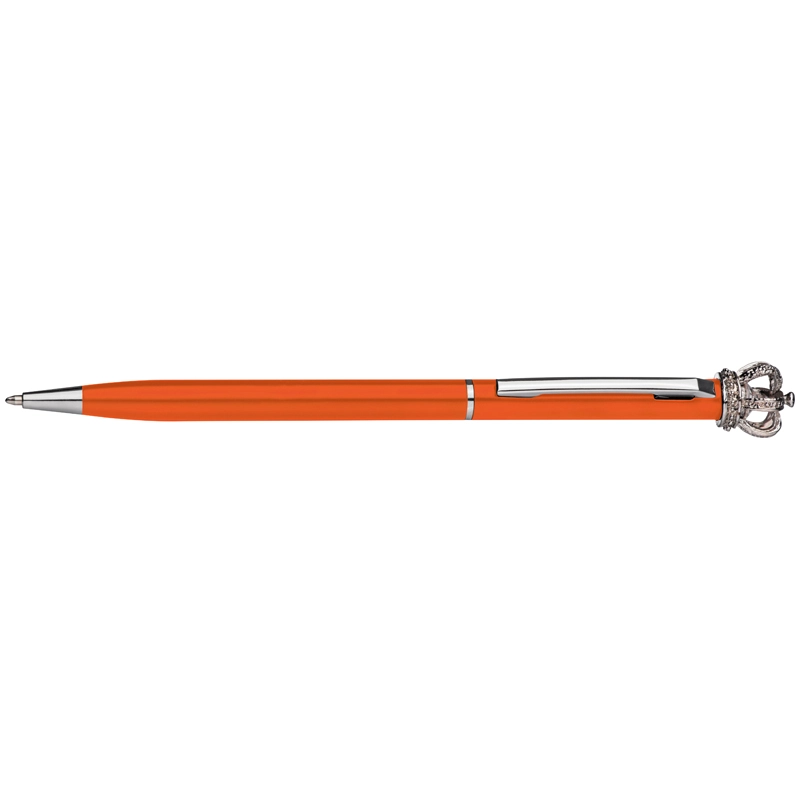 Długopis metalowy z koroną GM-10488-10 pomarańczowy