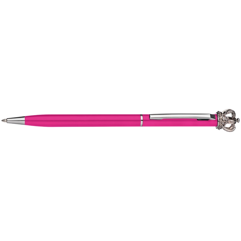 Długopis metalowy z koroną GM-10488-11 różowy
