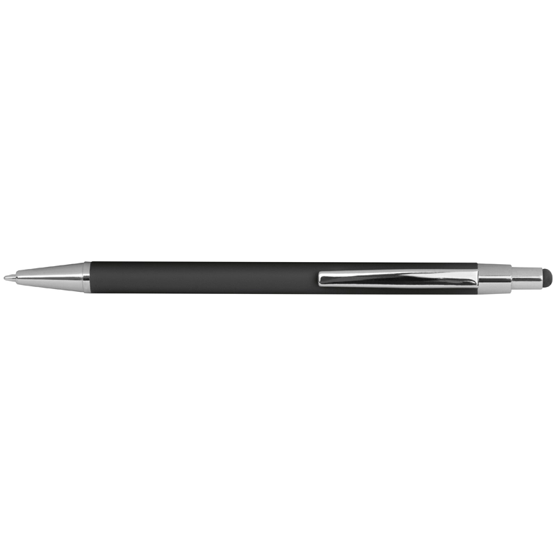 Długopis metalowy, gumowany GM-10964-03 czarny