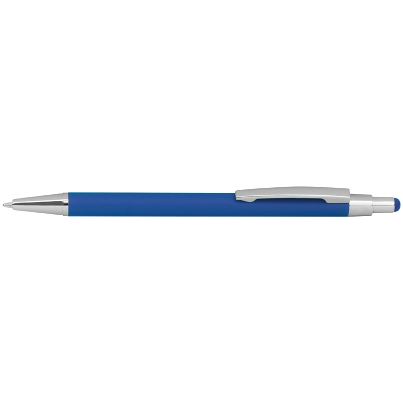 Długopis metalowy, gumowany GM-10964-04 niebieski