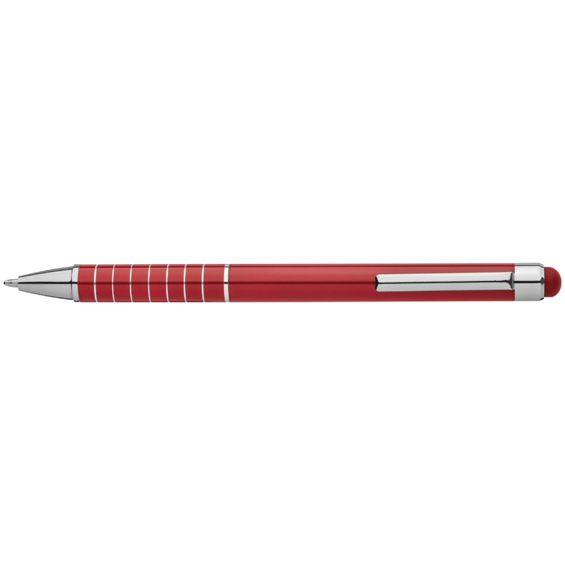 Długopis metalowy do ekranów dotykowych GM-10418-05 czerwony