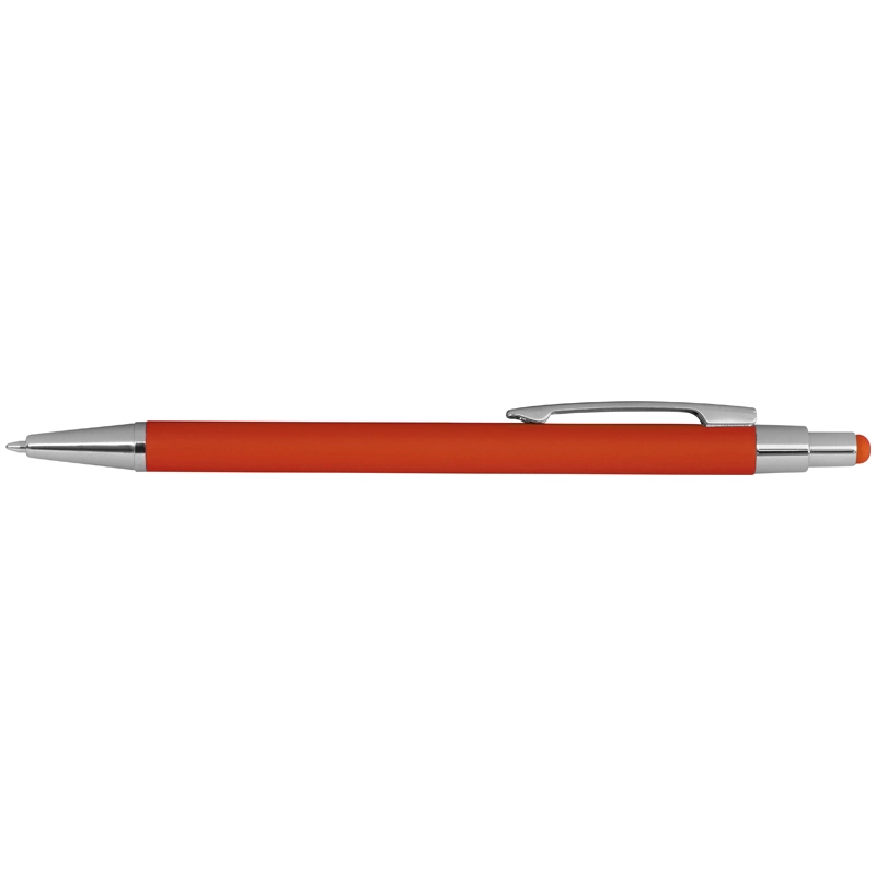 Długopis metalowy, gumowany GM-10964-10 pomarańczowy
