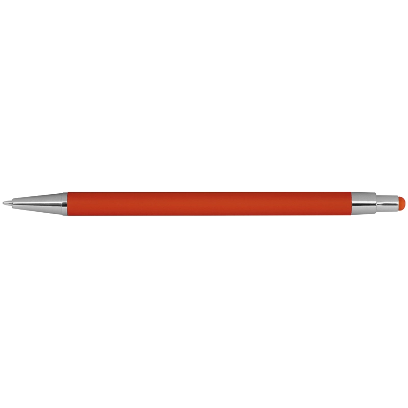 Długopis metalowy, gumowany GM-10964-10 pomarańczowy