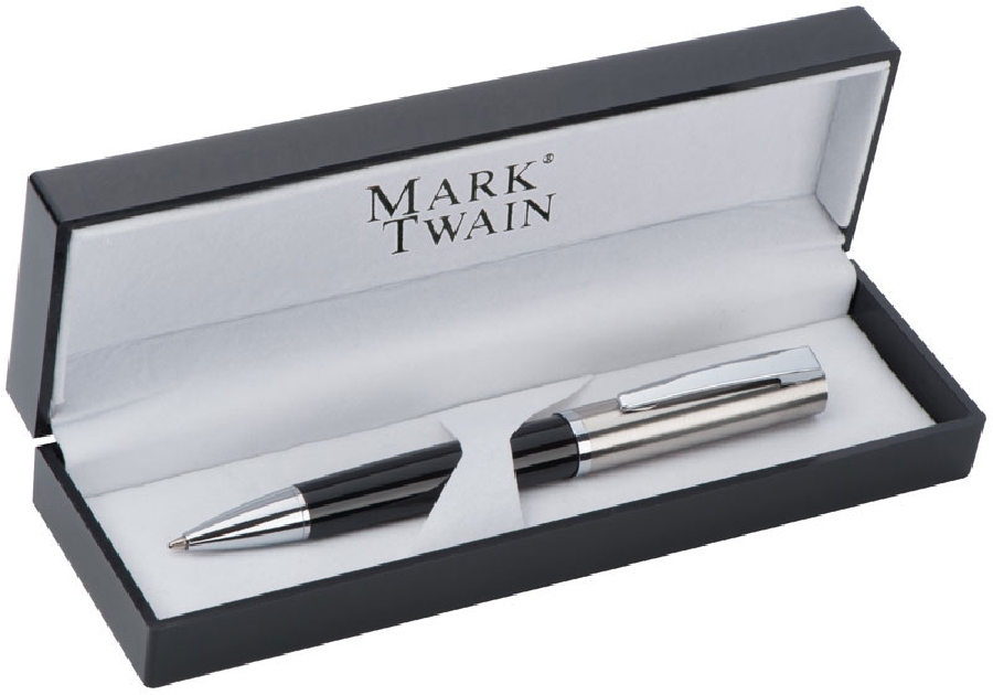 Długopis metalowy Mark Twain GM-13383-03 czarny