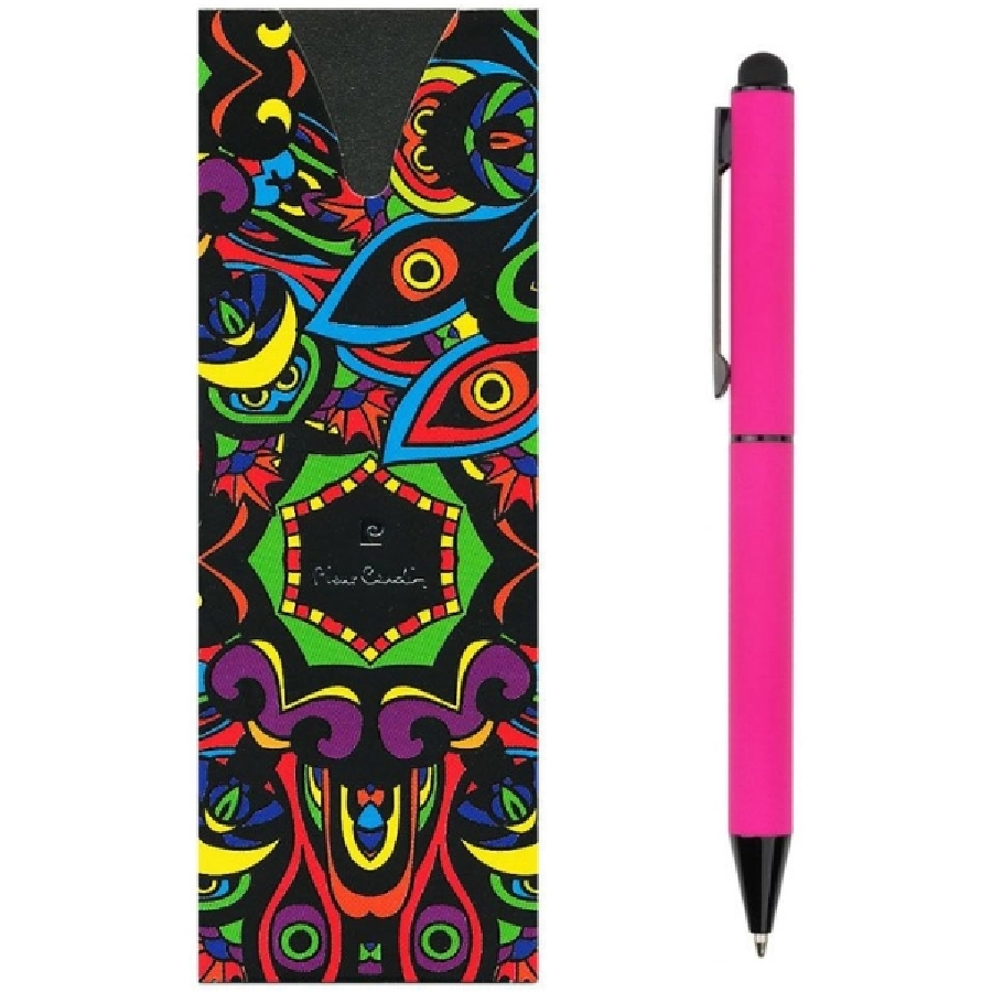 Długopis metalowy touch pen, soft touch CELEBRATION Pierre Cardin GM-B010170-11 różowy