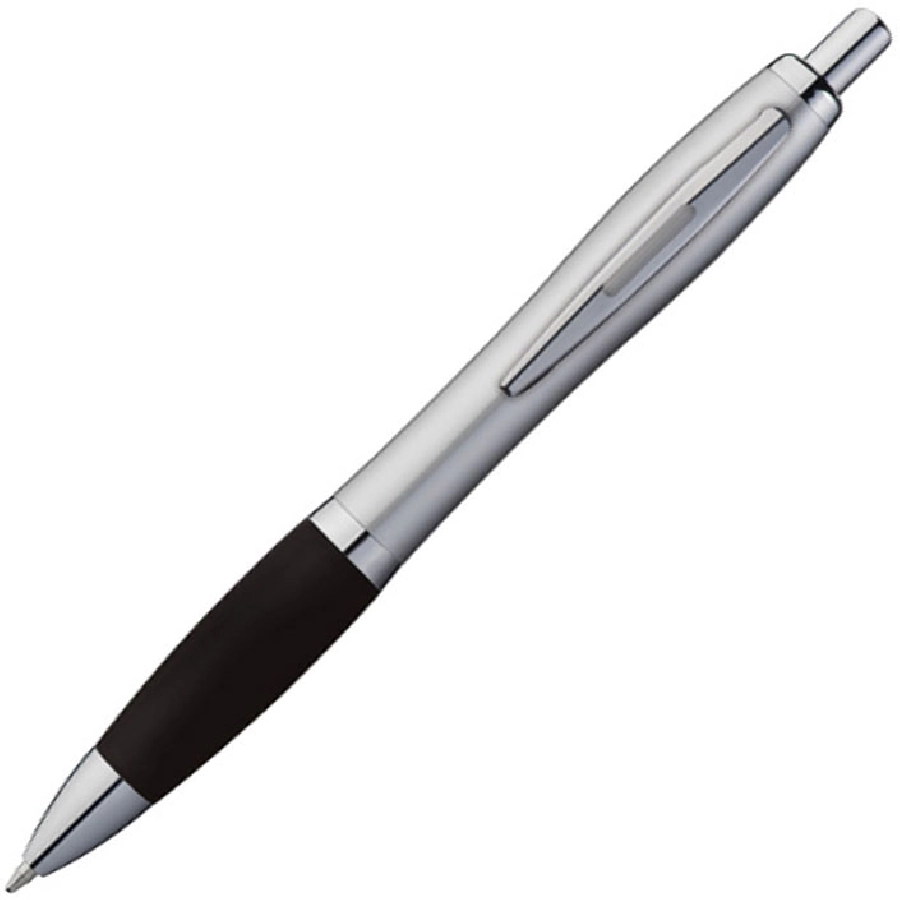 Długopis plastikowy, gumowany GM-11681-03 czarny